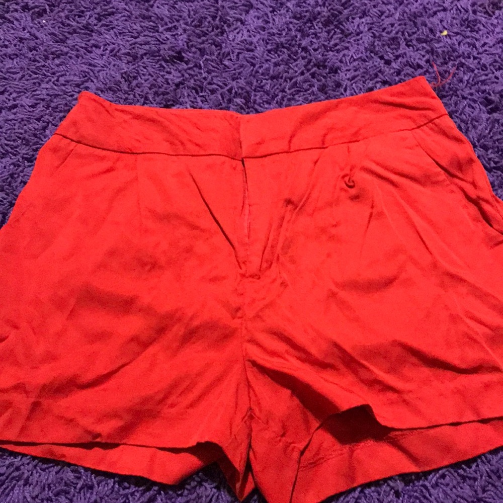 High waisted shorts